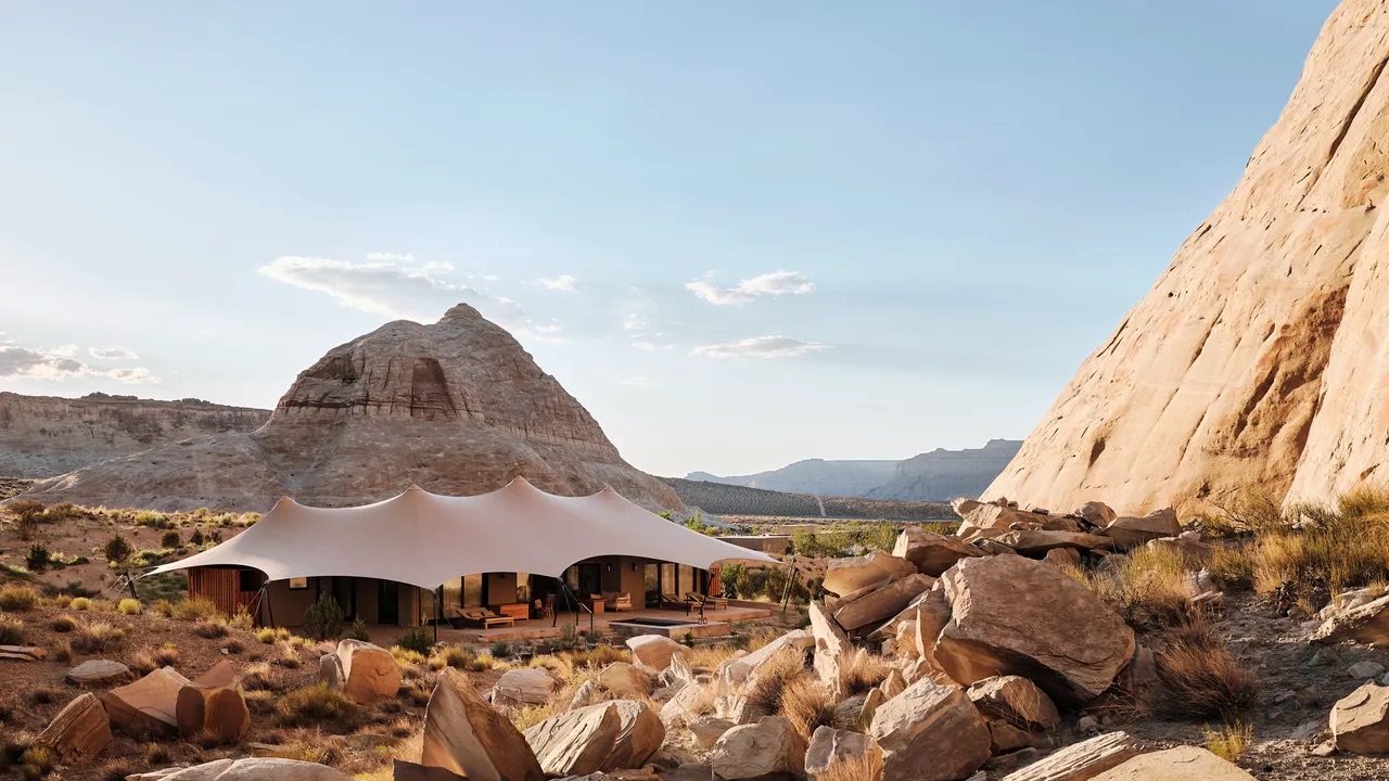 Camp Sarika at Amangiri
